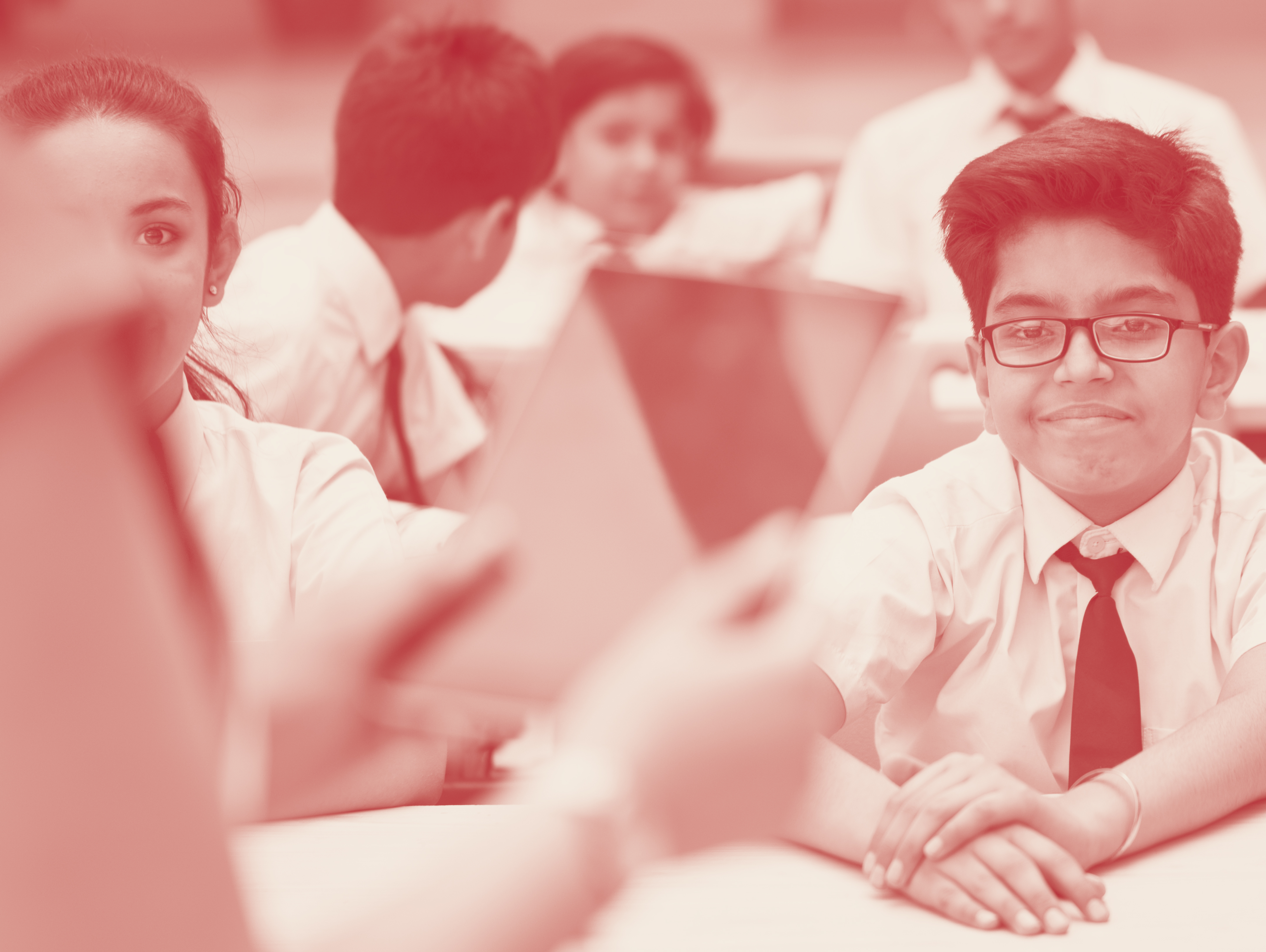 Students in classroom